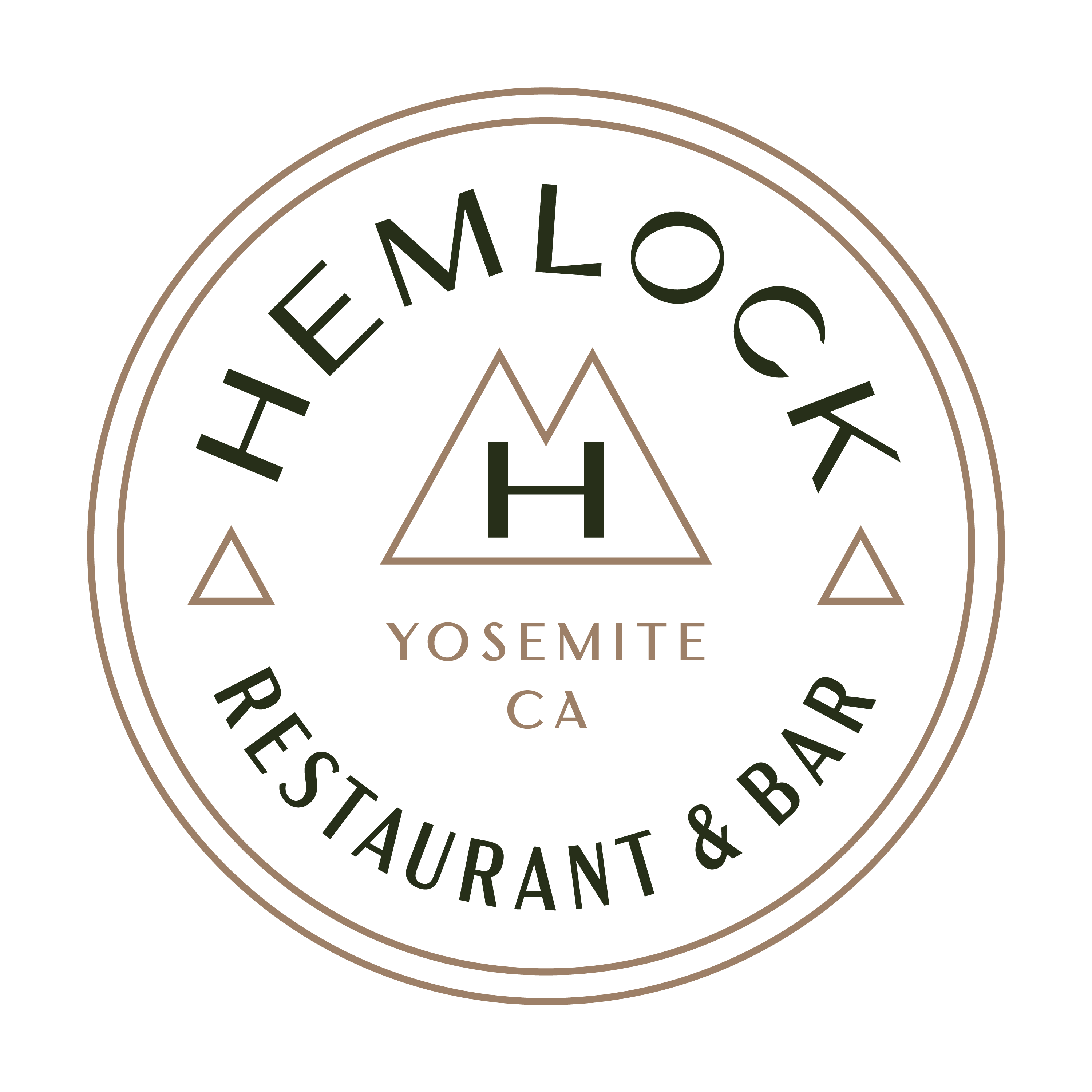 a logo on a black background